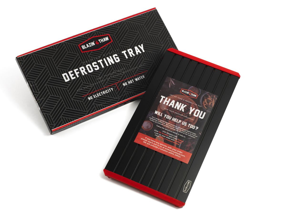 Blazin' Thaw Party Size Defrosting Tray Bundle